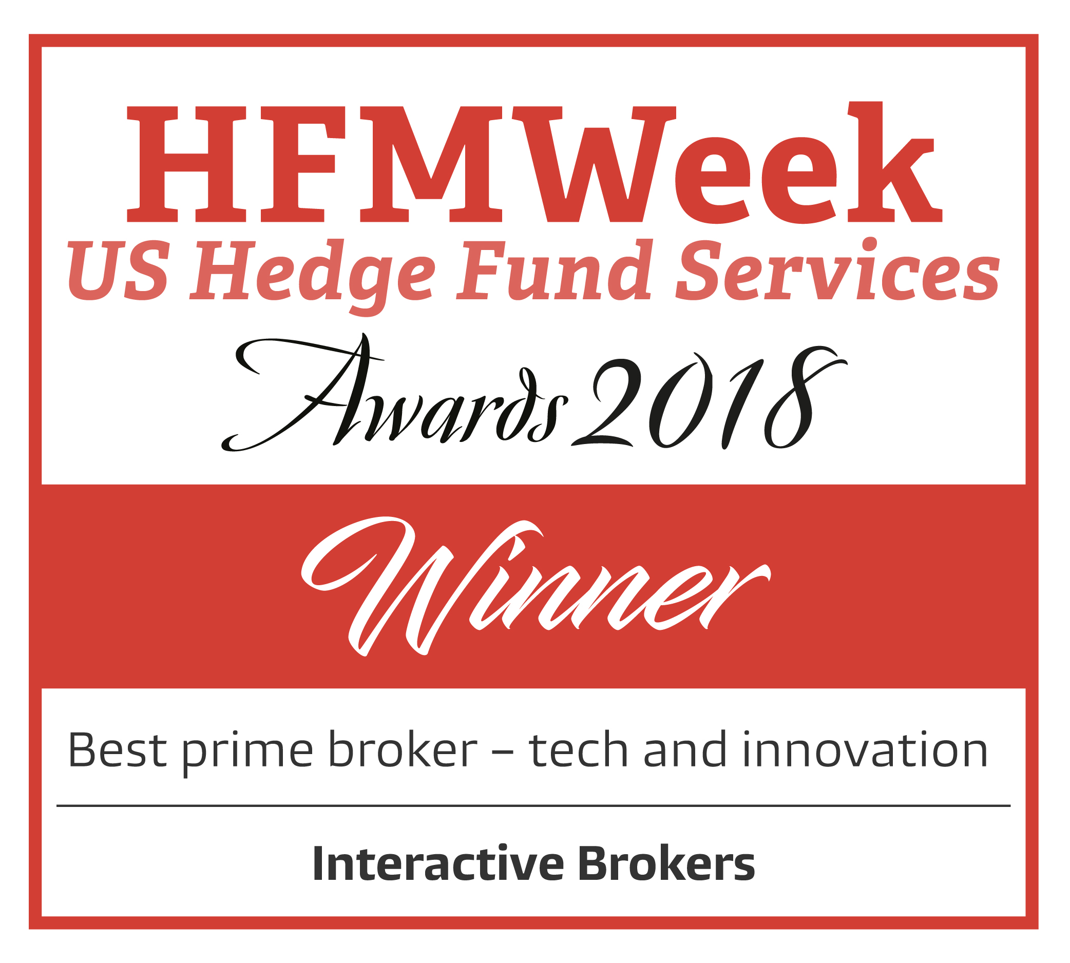 Sieger 2018 - „Bester Primebroker - Technologie und Innovation“